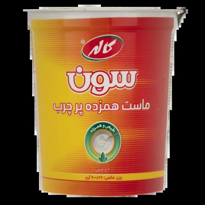 ماست سون کاله همزده پرچرب 900گرم