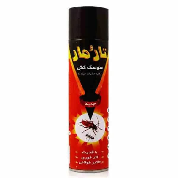 اسپری سوسک کش تارومار قرمز با بو 400میل