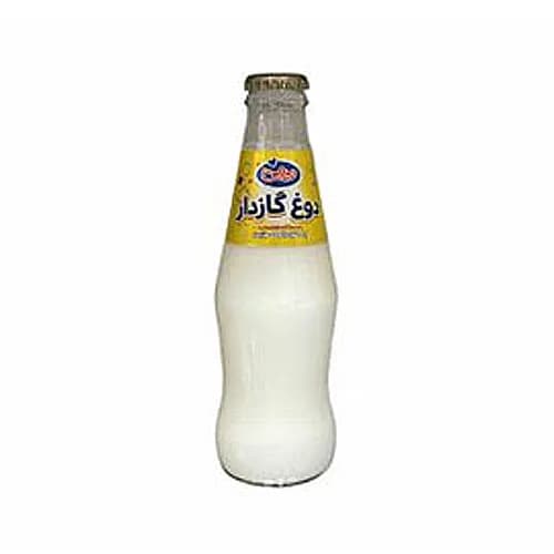 دوغ گازدار میلکوم میهن شیشه250میل