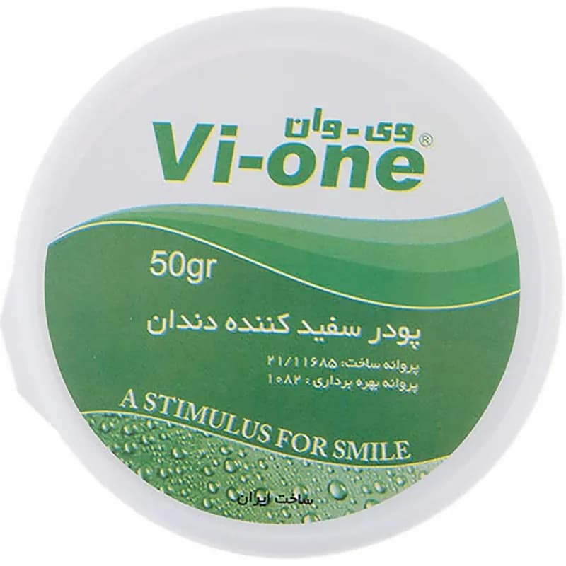 پودر دندان وی-وان نعنا 50گرم