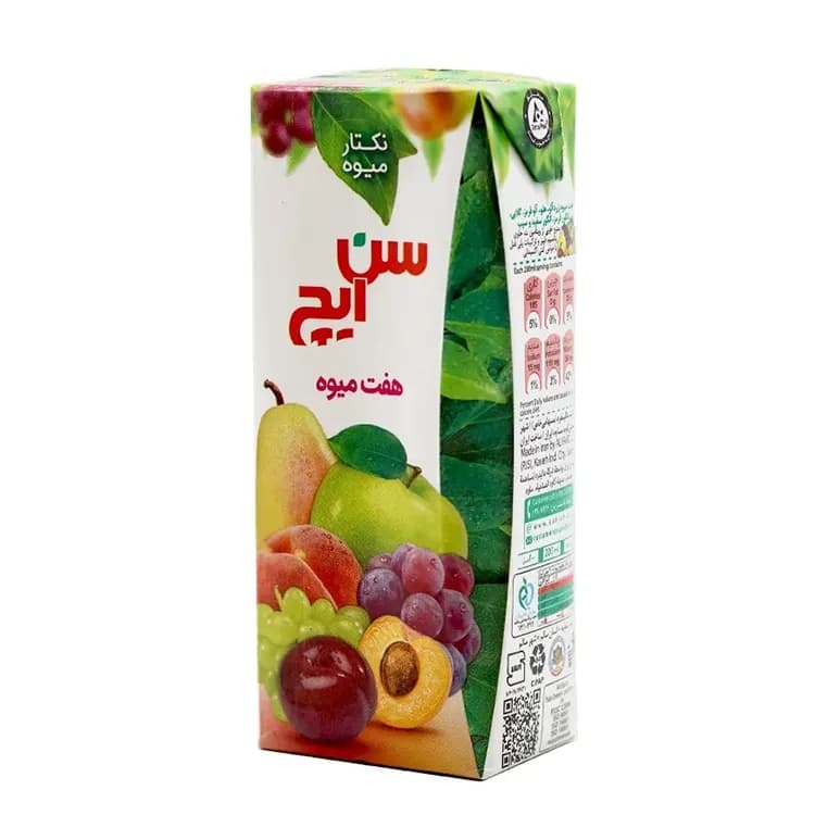 نکتار سن ایچ هفت میوه 200میل