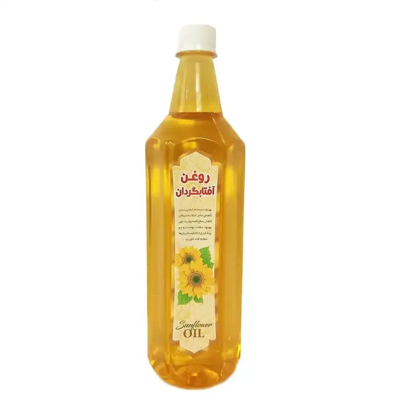 روغن افتابگردان گنج سالم 1لیتر