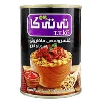 کنسرو سس ماکارونی تی تی کا 380گرم