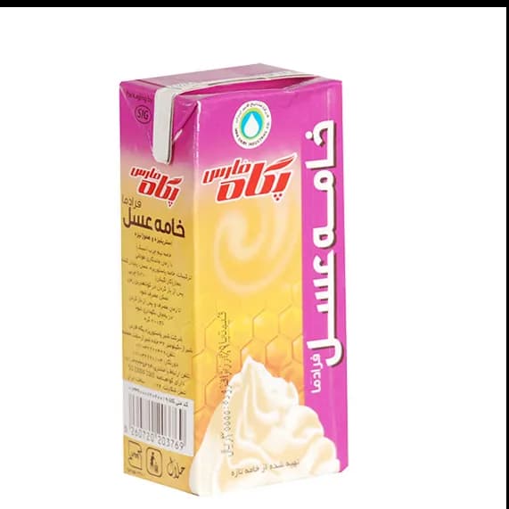 خامه عسل پگاه 200گرم