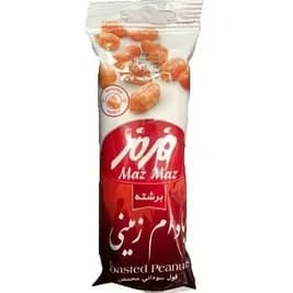 مغز بادام زمینی مزمز برشته 40گرم