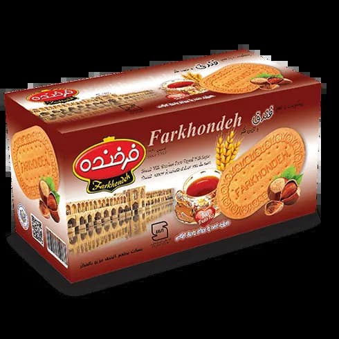 بیسکویت فرخنده فندق 900گرم