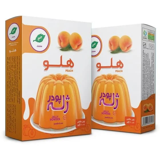 پودر ژله شیبابا هلو 100گرم