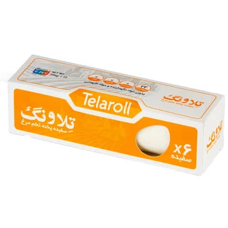 سفیده پخته تخم مرغ تلاونگ 200گرم