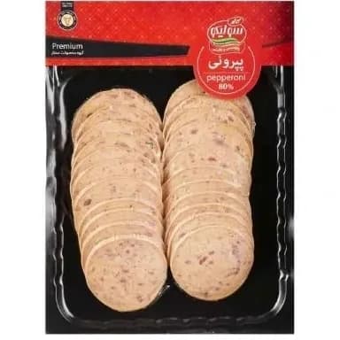 سوسیس پپرونی سولیکو کاله دار فرش 250گرم