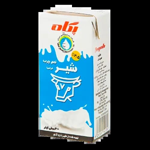 شیر پگاه پاکتی 200میل