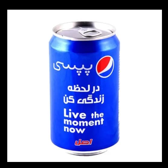 نوشابه پپسی کولا قوطی 330میل