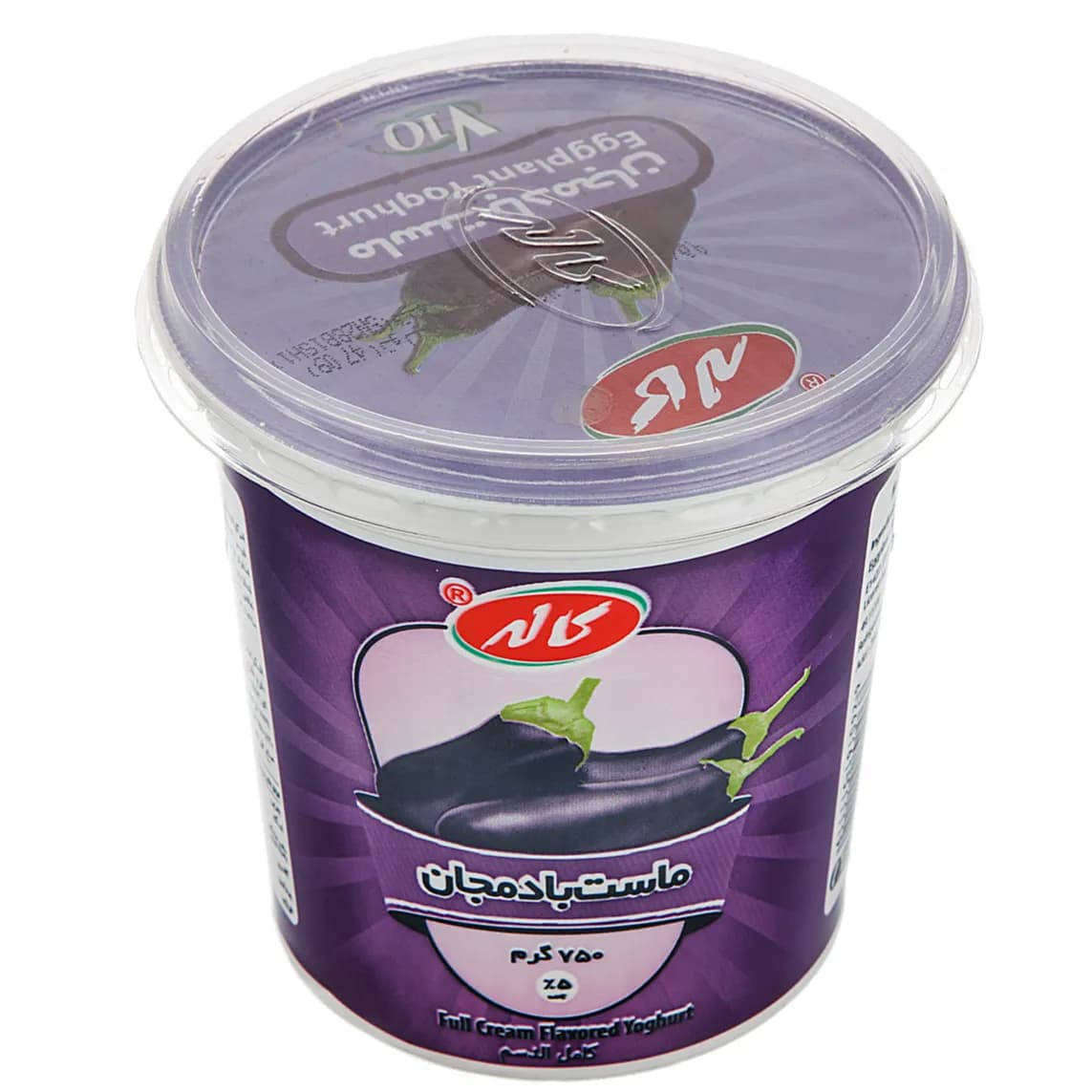 ماست طعمدار کاله بادمجان 750گرم