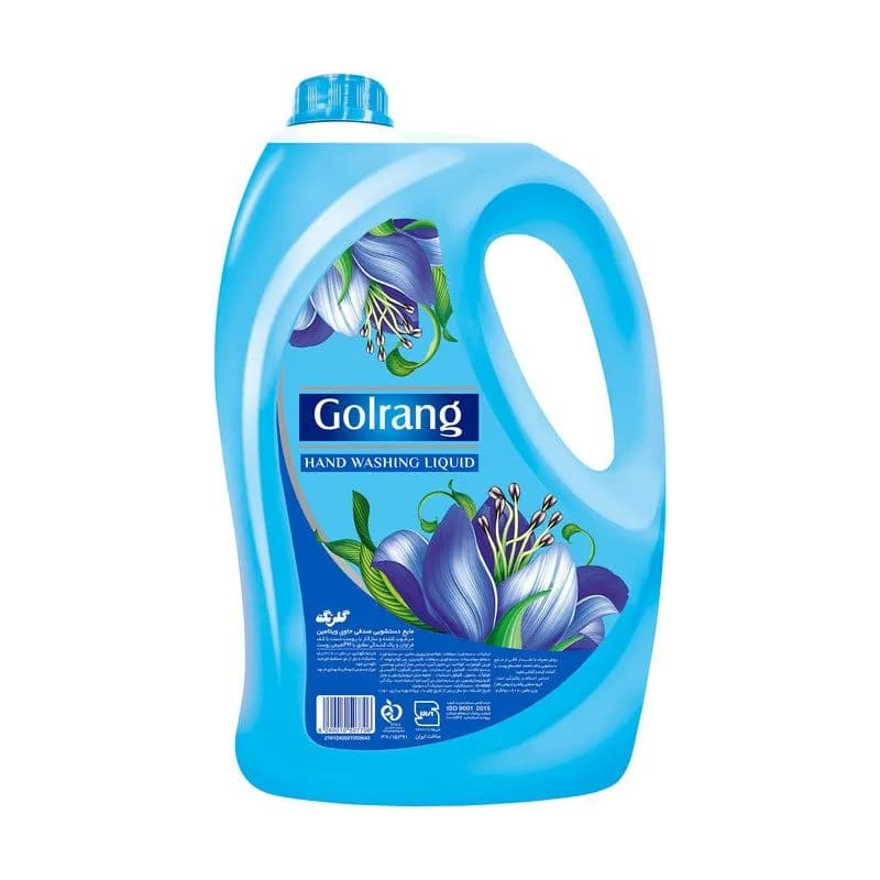 مایع دستشویی گلرنگ صدفی ابی 3.5کیلو
