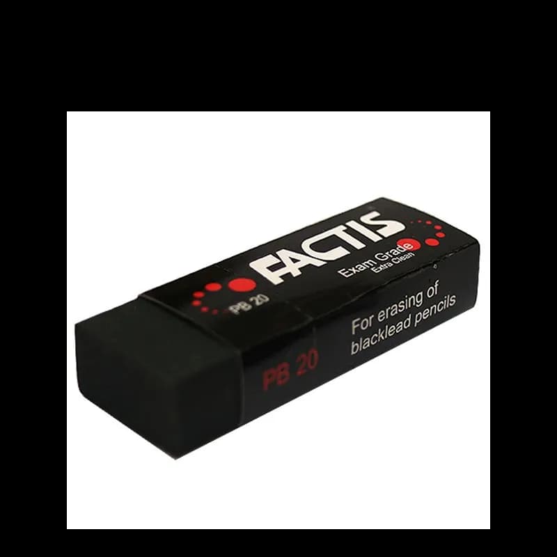 مداد پاک کن فکتیس مشکی بزرگ RB20