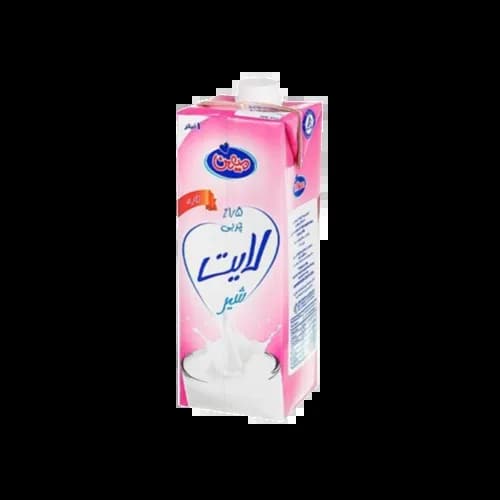 شیر میهن کم چرب پاکتی 1لیتر