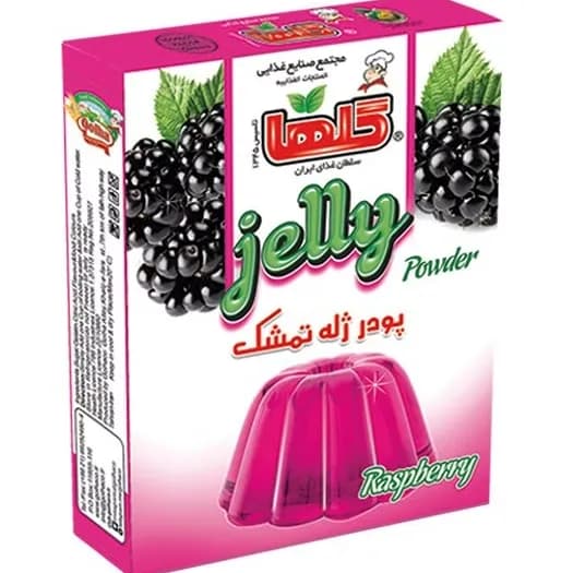 پودر ژله شیبابا تمشک 100گرم