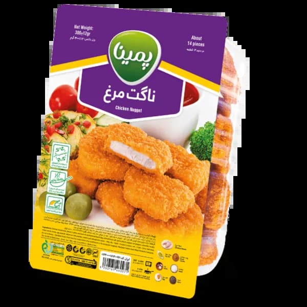 ناگت مرغ پمینا 300گرم