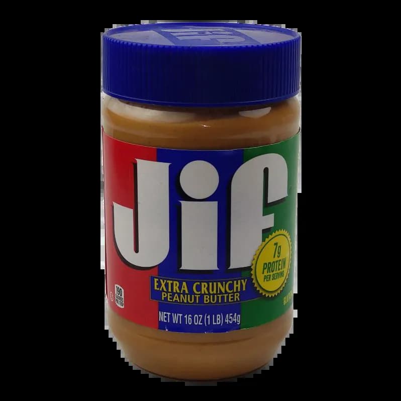 کره بادام زمینی جیف کرانچی ابی 454گرم