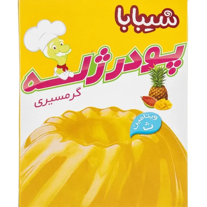پودر ژله شیبابا گرمسیری 100گرم